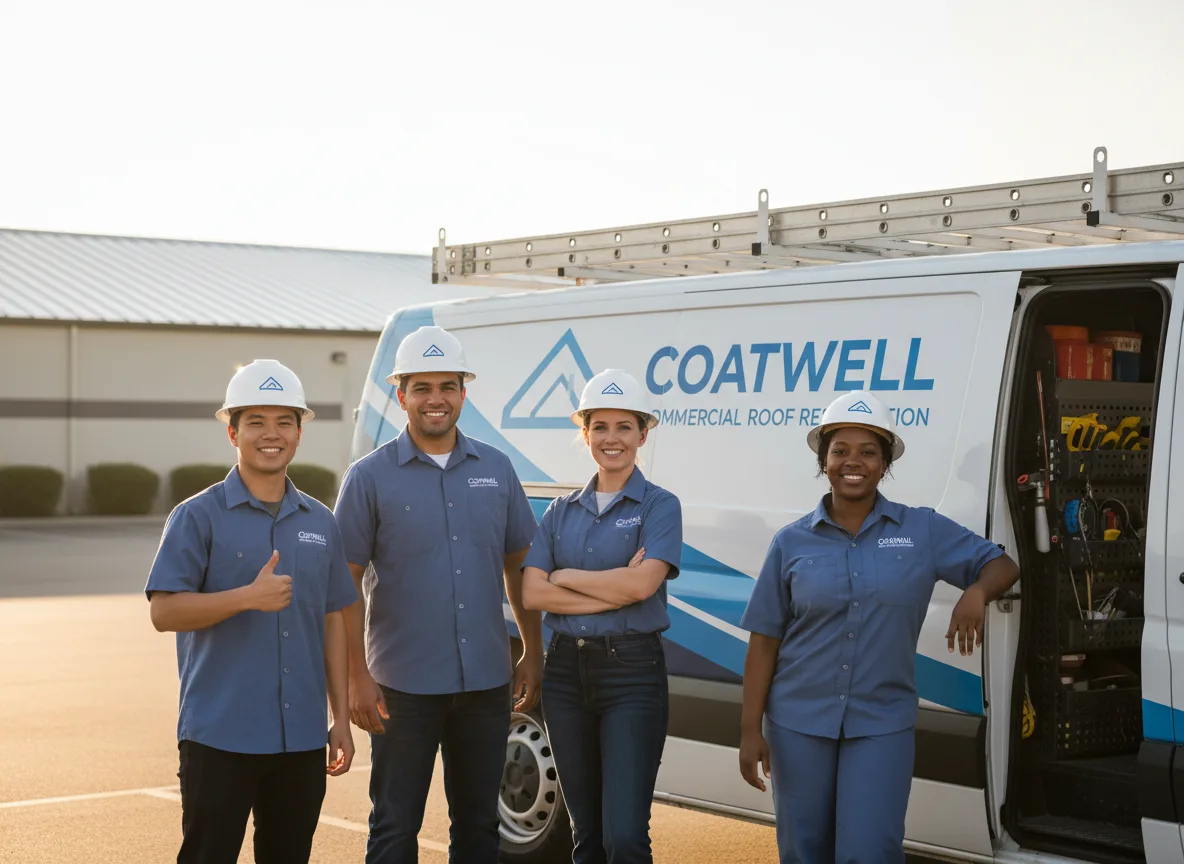 Commercial roof coating company in Laona, WI